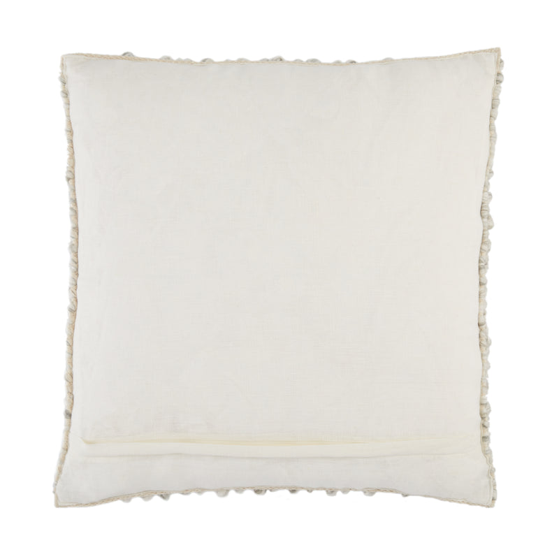 media image for Kaz Textured Pillow in Light Gray by Jaipur Living 242