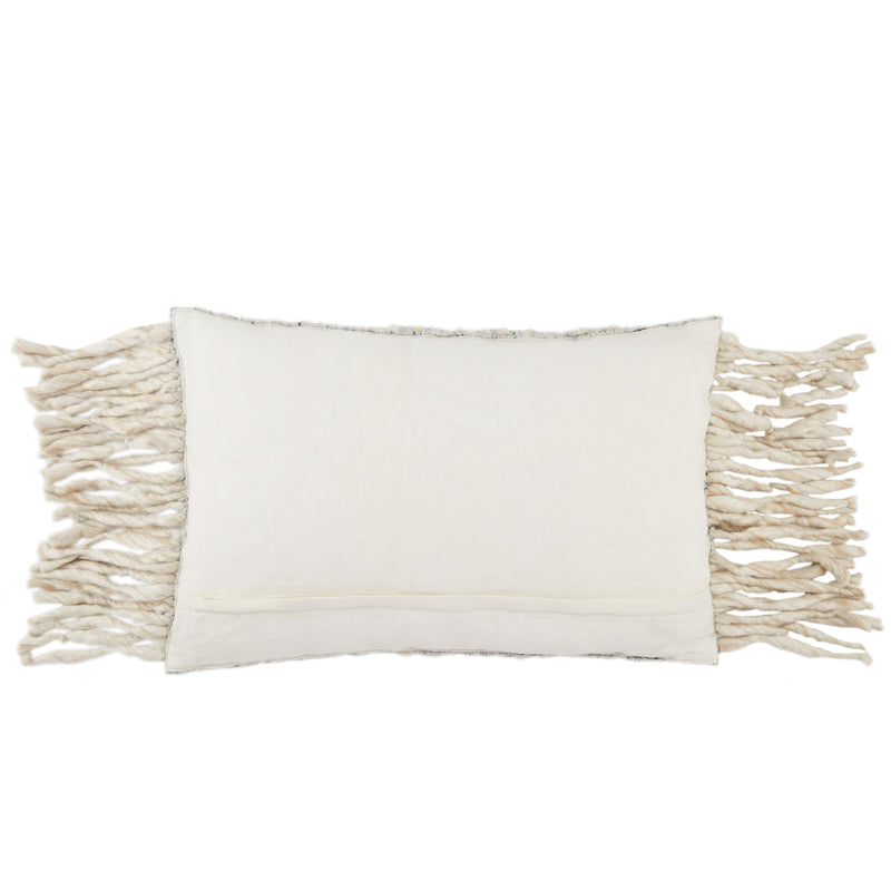 media image for Cilo Textured Pillow in Cream & Light Gray by Jaipur Living 262