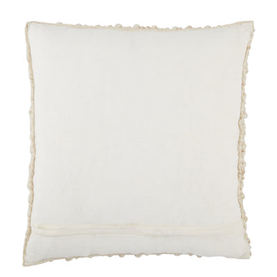 product image for Kaz Textured Pillow in Beige by Jaipur Living 30