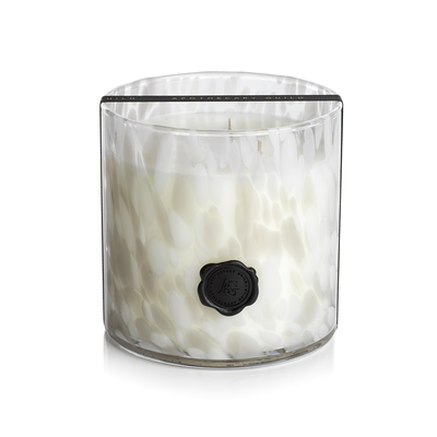 product image of AG Opal Glass 3-Wick Candle Jar in Gardenia 588