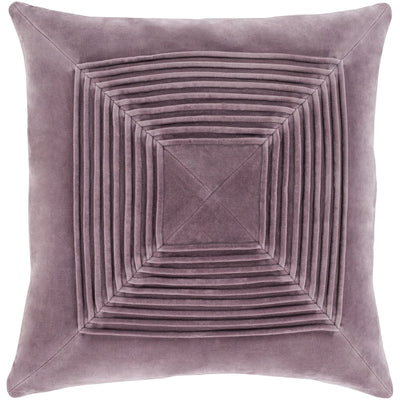 product image of Akira AKA-002 Velvet Pillow in Mauve by Surya 577
