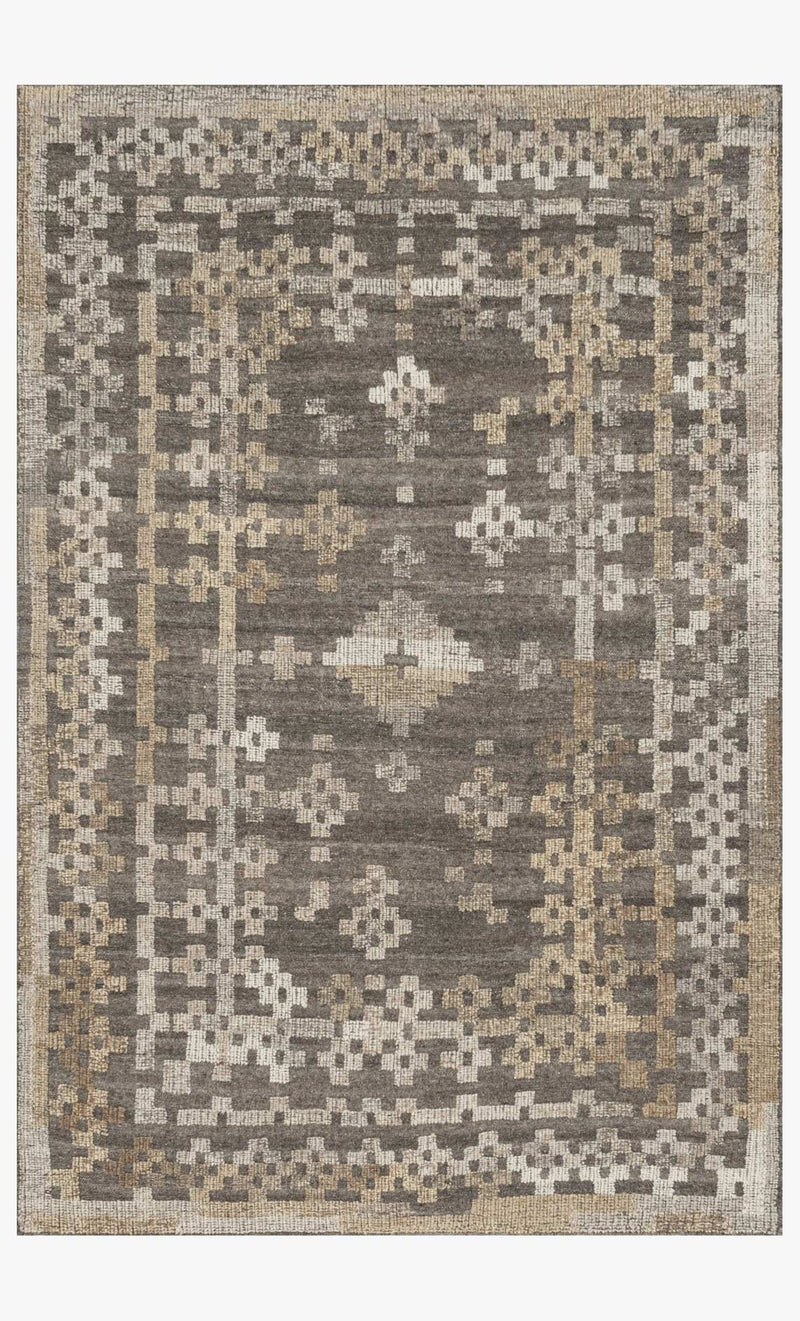 media image for Akina Rug in Charcoal & Taupe design by Loloi 274