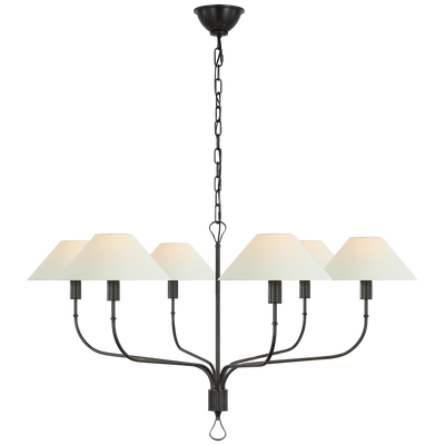 product image for Griffin Grande Tail Chandelier By Visual Comfort Modern Al 5006Bz Chc L 1 89