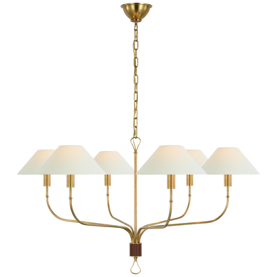 product image for Griffin Grande Tail Chandelier By Visual Comfort Modern Al 5006Bz Chc L 2 43