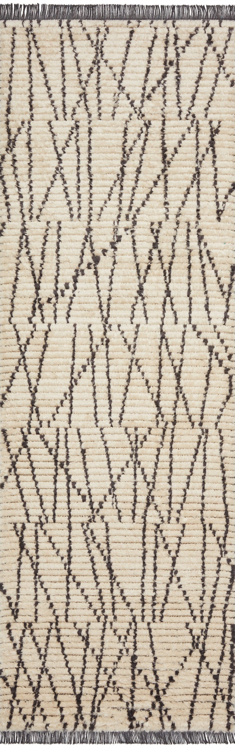 media image for Alice Scattered Lines Cream & Charcoal Rug 222