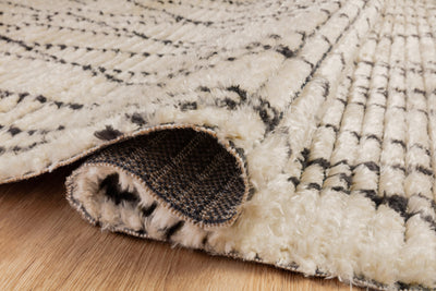 product image for Alice Scattered Lines Cream & Charcoal Rug 65
