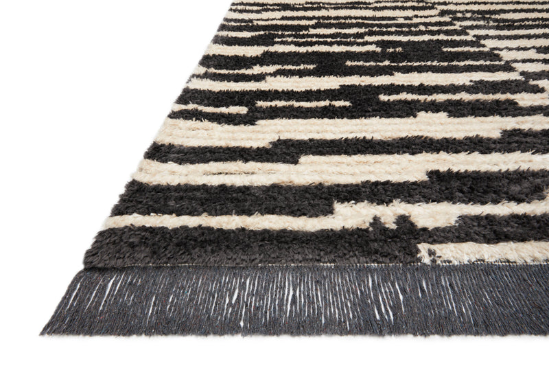 media image for Alice Striped Cream & Charcoal Rug 258