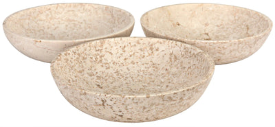 product image for white marble bowl by noir 2 33