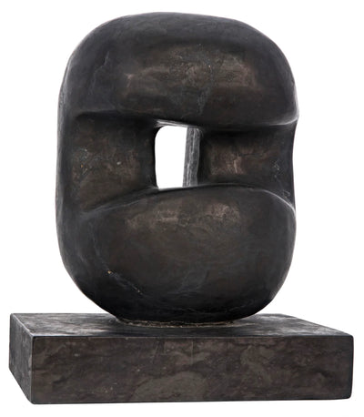 product image of juno sculpture in black marble design by noir 1 56