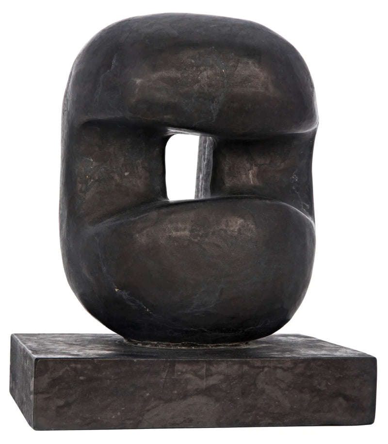 media image for juno sculpture in black marble design by noir 1 296