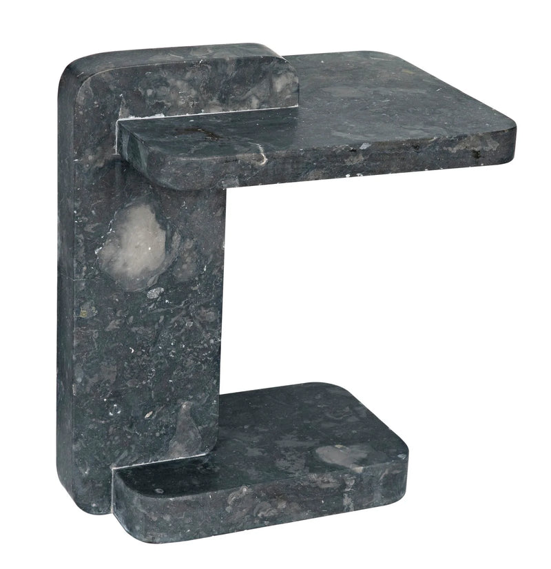 media image for north side table black marble 3 287