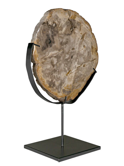 product image of wood fossil with stand design by noir 1 523