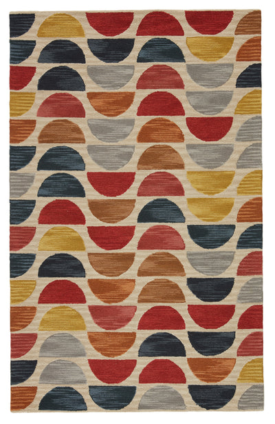 product image of carson handmade geometric multicolor area rug by grant design collaborative 1 523