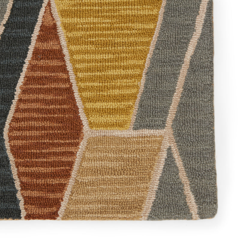 media image for sade handmade geometric gray gold area rug by jaipur living 4 266