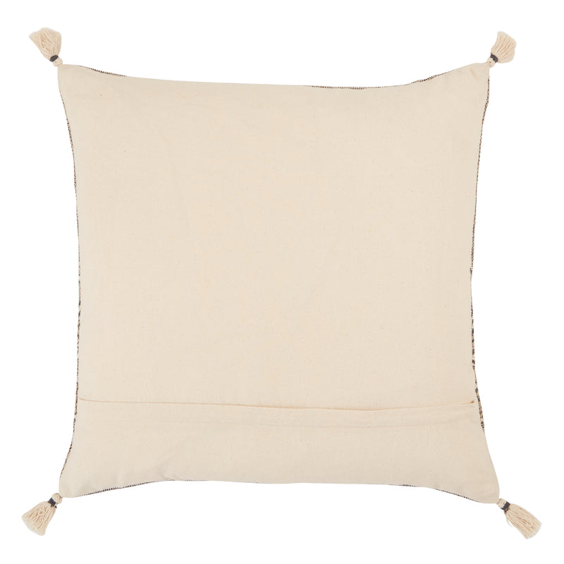 media image for Cainen Stripes Pillow in Brown & Cream 261