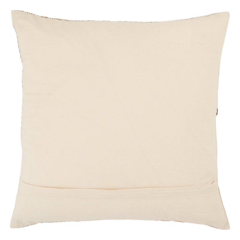 media image for Ayami Tribal Pillow in Light Pink & Cream 263