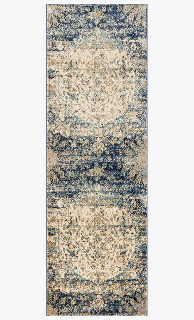 product image for Anastasia Rug in Blue & Ivory design by Loloi 70