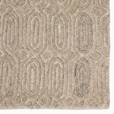 product image for Chaise Handmade Geometric Beige Area Rug 17