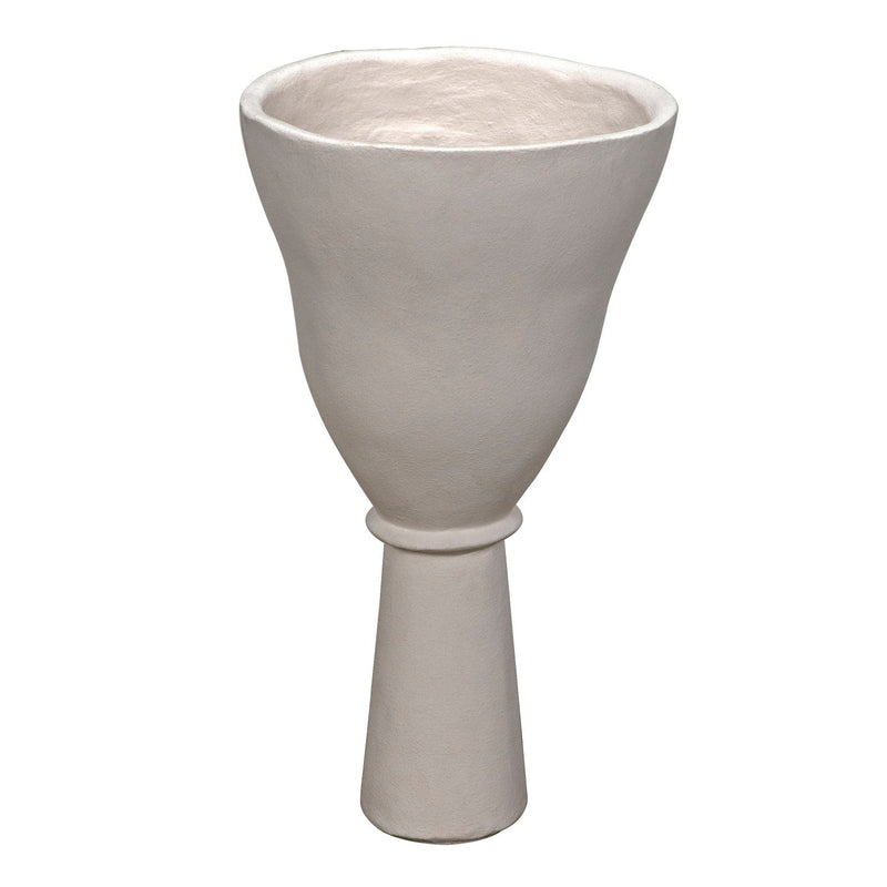 media image for White Fiber Cement Vase 1 250