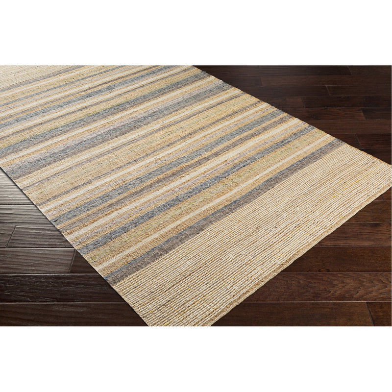 media image for Arielle ARE-2304 Hand Woven Rug in Wheat & Medium Grey by Surya 241