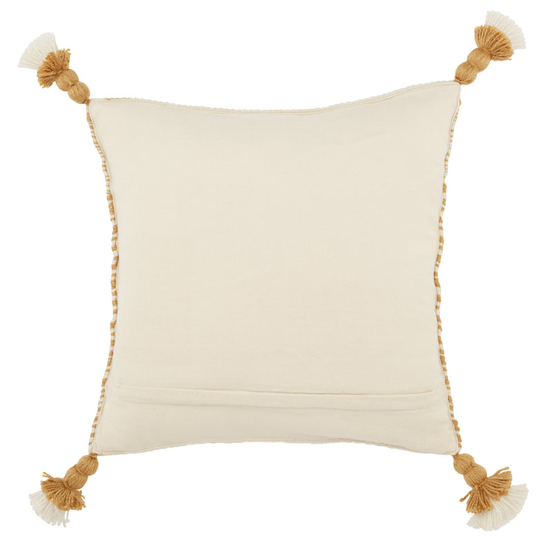 media image for Armour Calvert Indoor/Outdoor Gold & Ivory Pillow 2 286