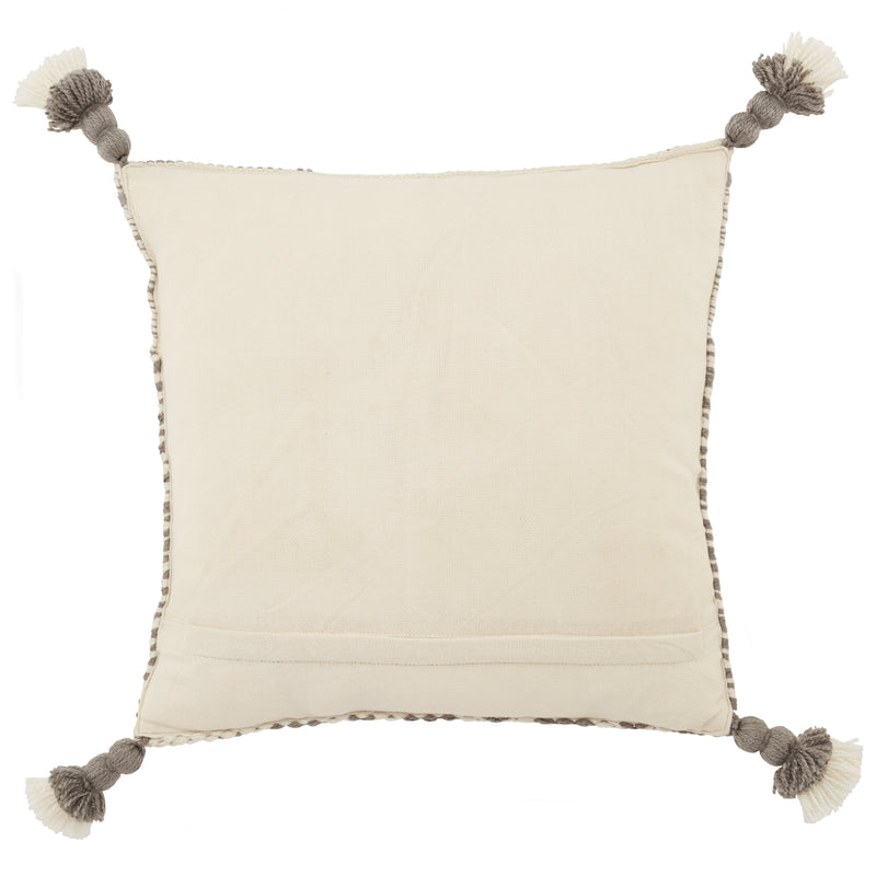 media image for Armour Calvert Indoor/Outdoor Gray & Ivory Pillow 2 284