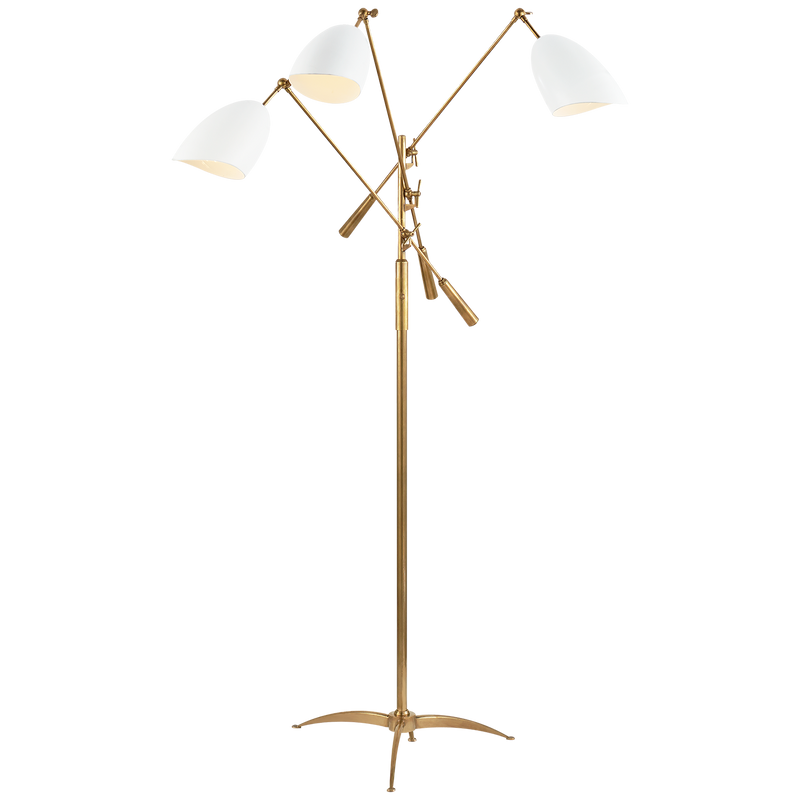 media image for Sommerard Triple Arm Floor Lamp by AERIN 28