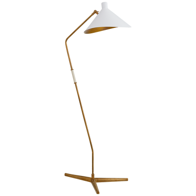 product image for Mayotte Large Offset Floor Lamp by AERIN 83