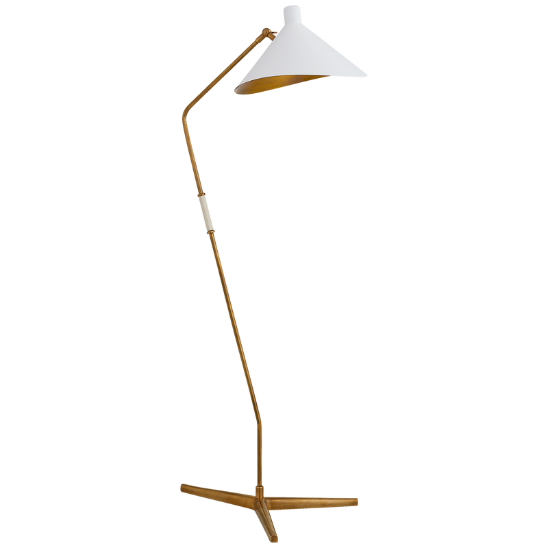 media image for Mayotte Large Offset Floor Lamp by AERIN 283