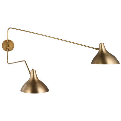 product image for Charlton Large Double Wall Light by AERIN 95