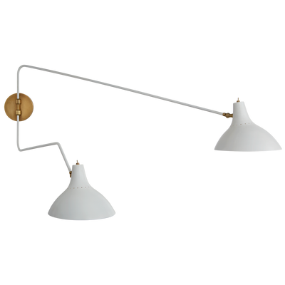 product image for Charlton Large Double Wall Light by AERIN 75