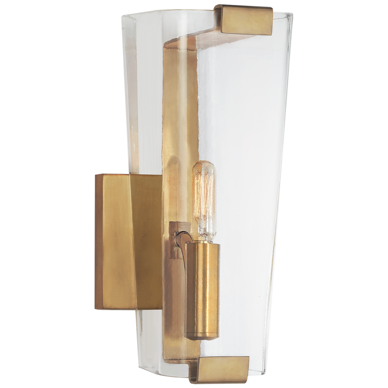 media image for Alpine Small Single Sconce by AERIN 230