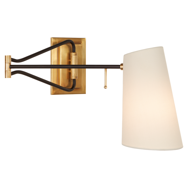 media image for Keil Swing Arm Wall Light by AERIN 273