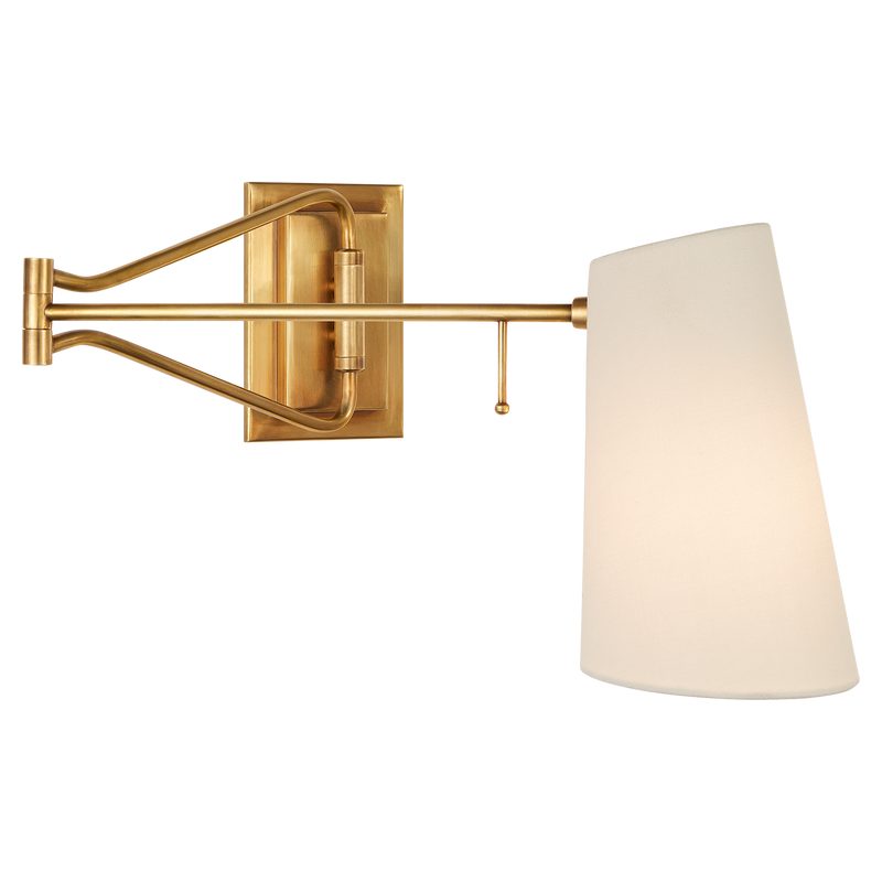 media image for Keil Swing Arm Wall Light by AERIN 253