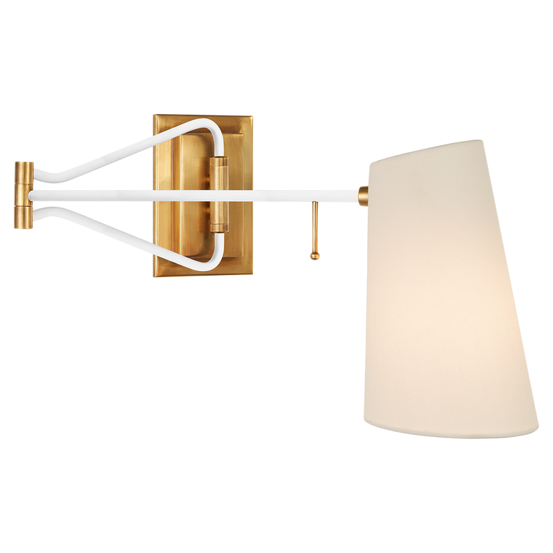 media image for Keil Swing Arm Wall Light by AERIN 255