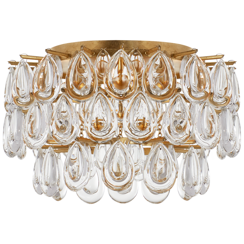 media image for Liscia Small Flush Mount by AERIN 266