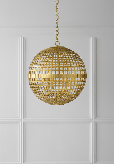 product image for Mill Large Globe Lantern by AERIN 46