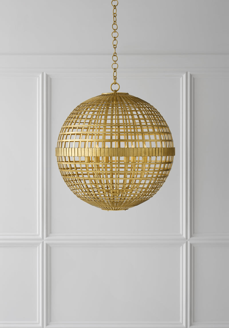 media image for Mill Large Globe Lantern by AERIN 231