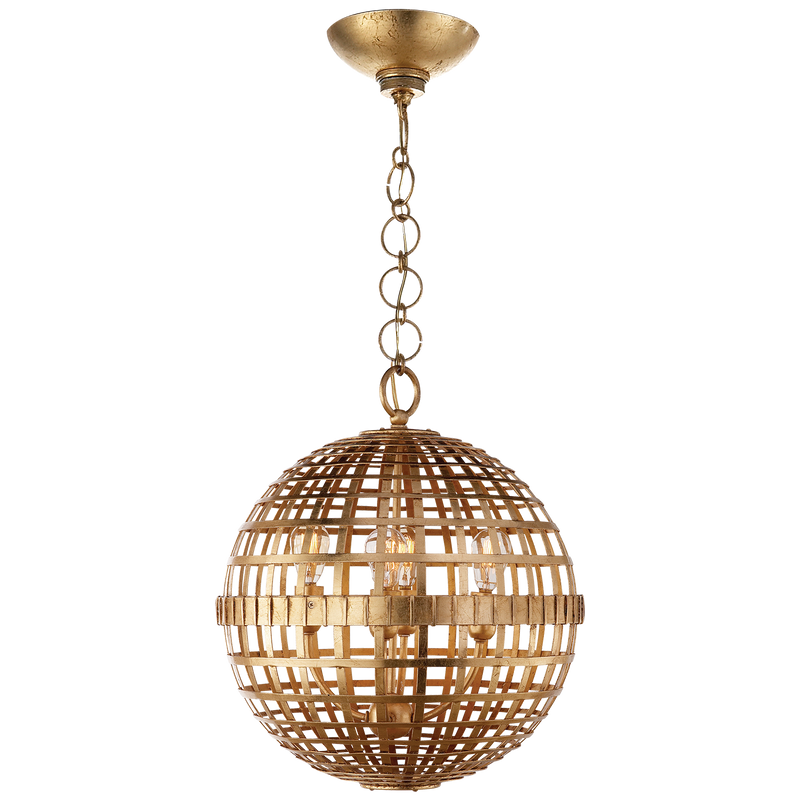 media image for Mill Small Globe Lantern by AERIN 215