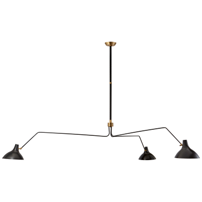 product image for Charlton Grande Triple Arm Chandelier by AERIN 45