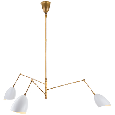 product image for Sommerard Large Triple Arm Chandelier by AERIN 29