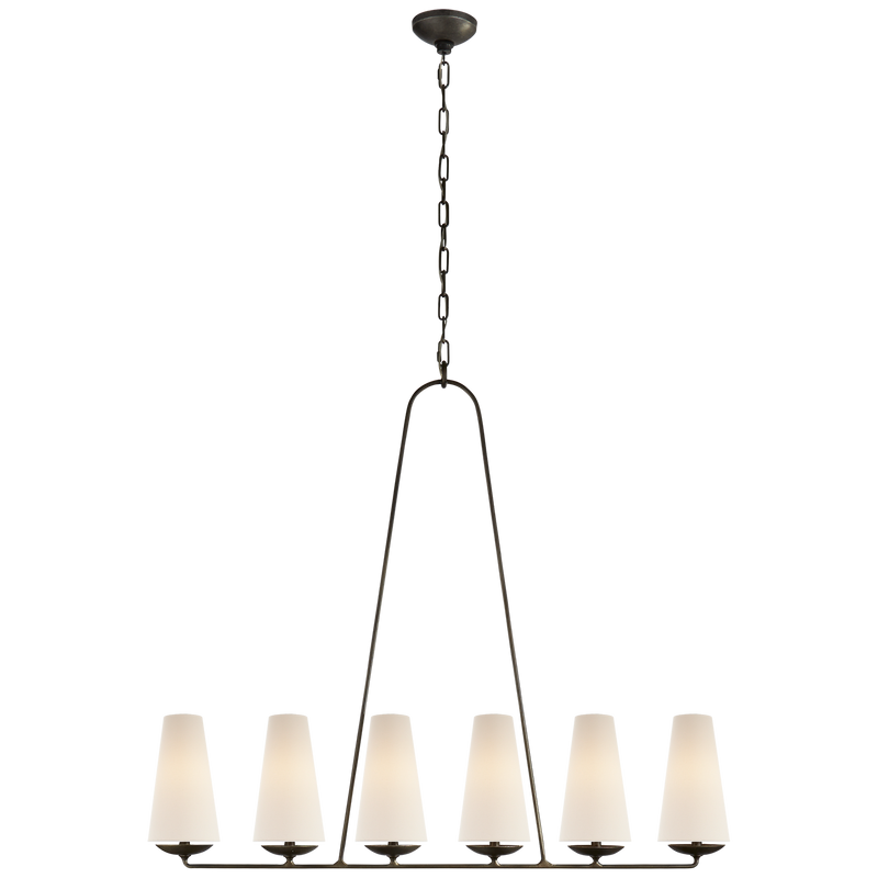 media image for Fontaine Linear Chandelier by AERIN 226