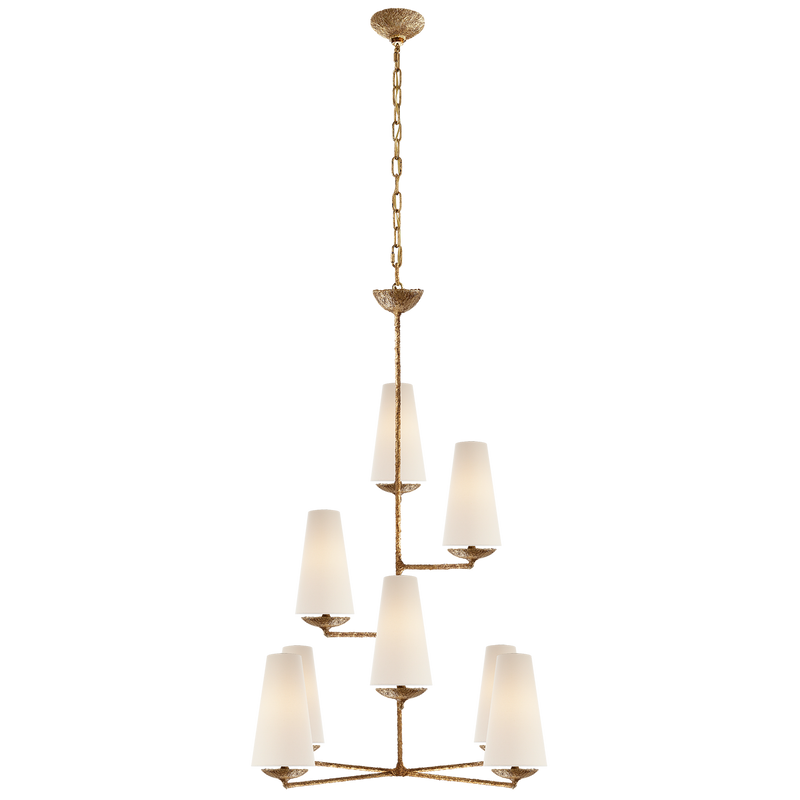 media image for Fontaine Vertical Chandelier by AERIN 245