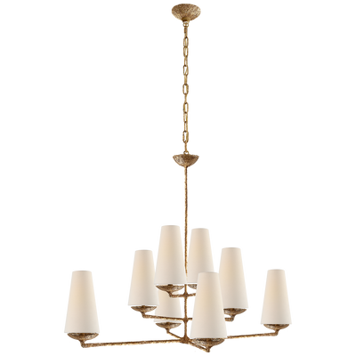 product image for Fontaine Large Offset Chandelier by AERIN 74
