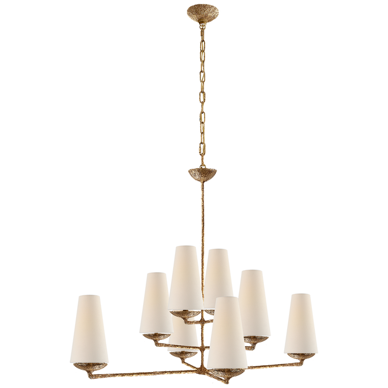 media image for Fontaine Large Offset Chandelier by AERIN 221