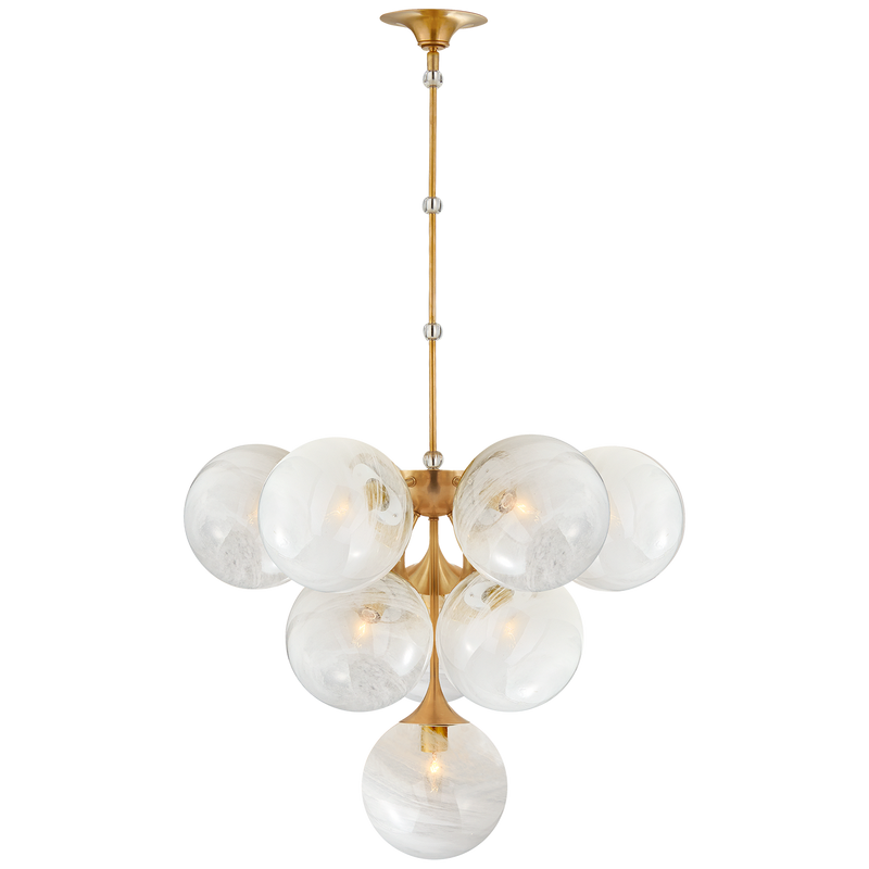 media image for Cristol Tiered Chandelier by AERIN 264