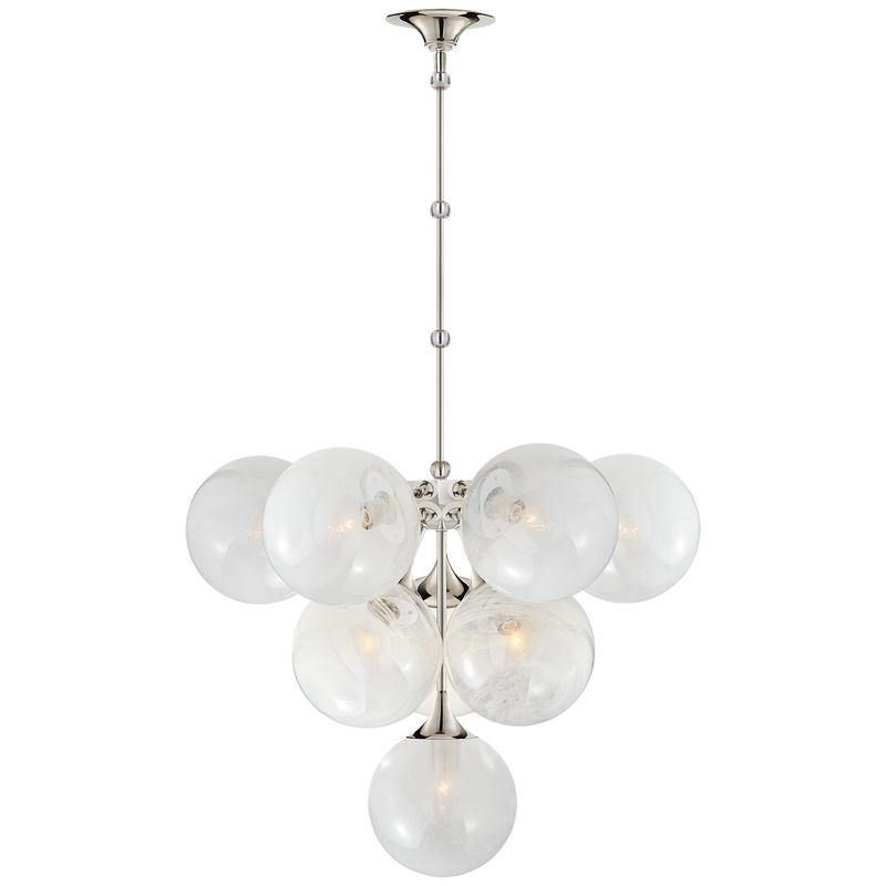 media image for Cristol Tiered Chandelier by AERIN 274