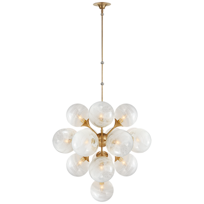 product image for Cristol Large Tiered Chandelier by AERIN 20