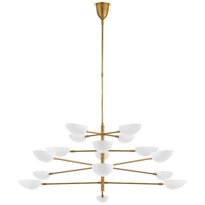 product image for Graphic Grande Four-Tier Chandelier by AERIN 28