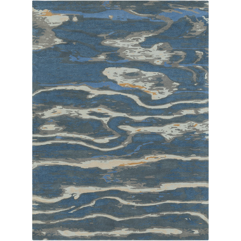 media image for artist studio rug in navy sea foam design by surya 8 22